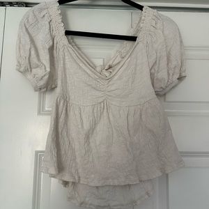 Altard State Cream Blouse